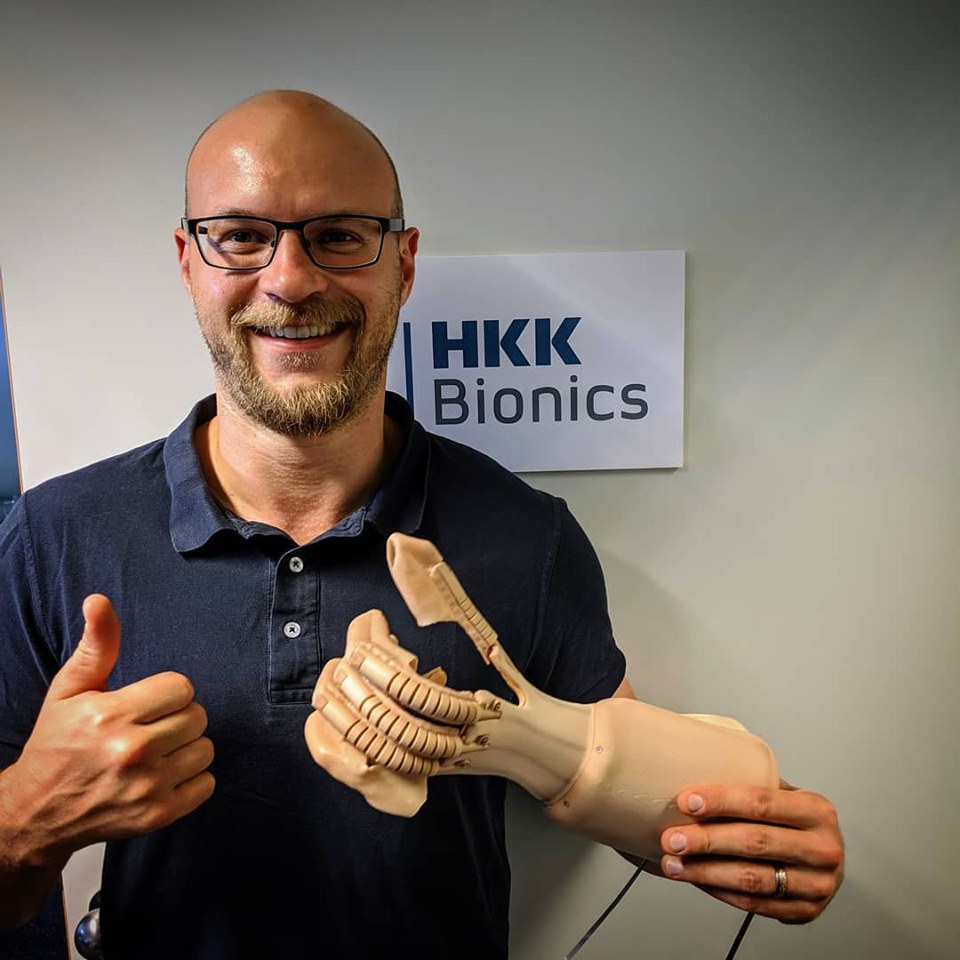 Usability-Test der Exomotion Hand One bei der HKK Bionics GmbH in Ulm