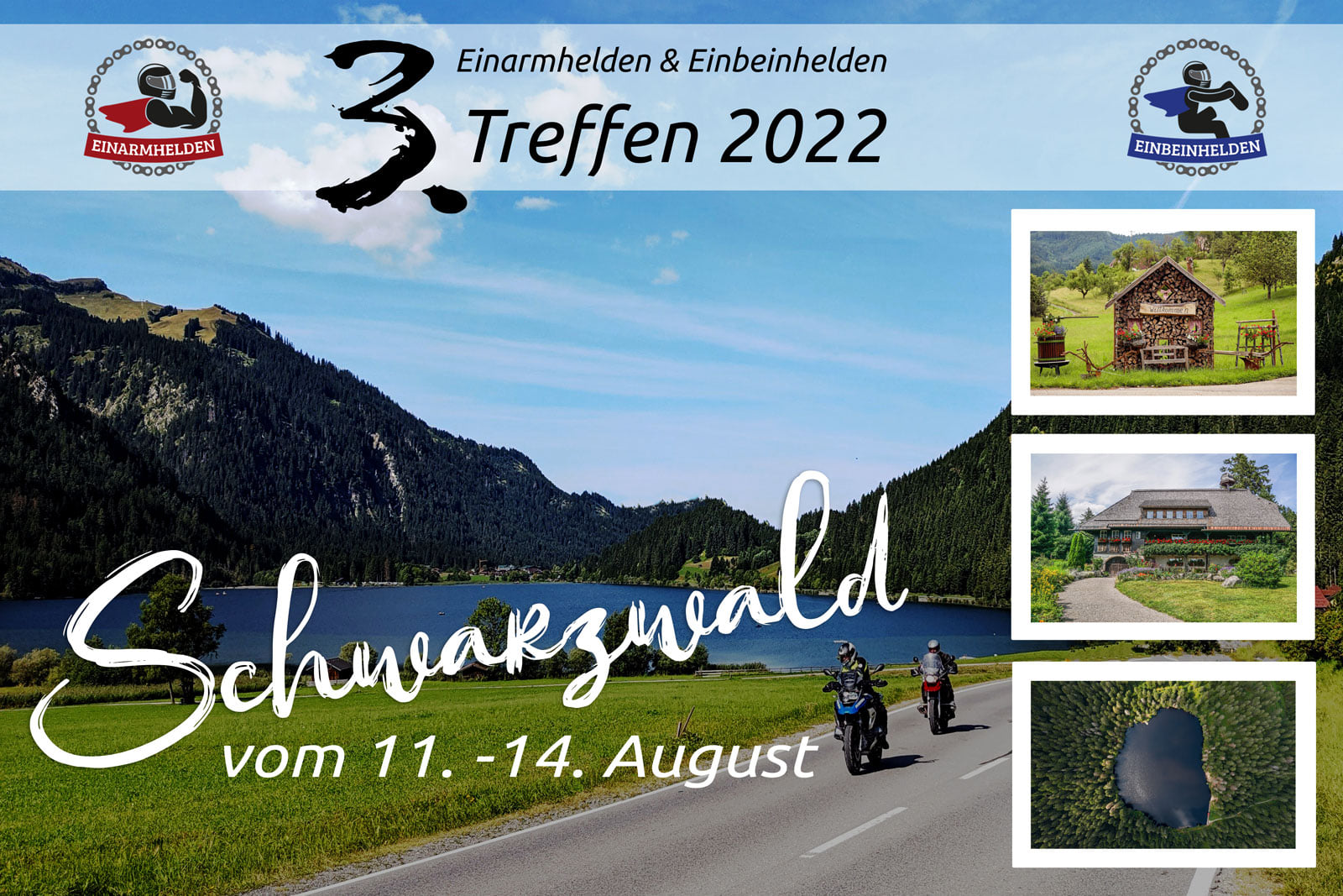 3. Einarmhelden & Einbeinhelden Treffen 2022 im Schwarzwald