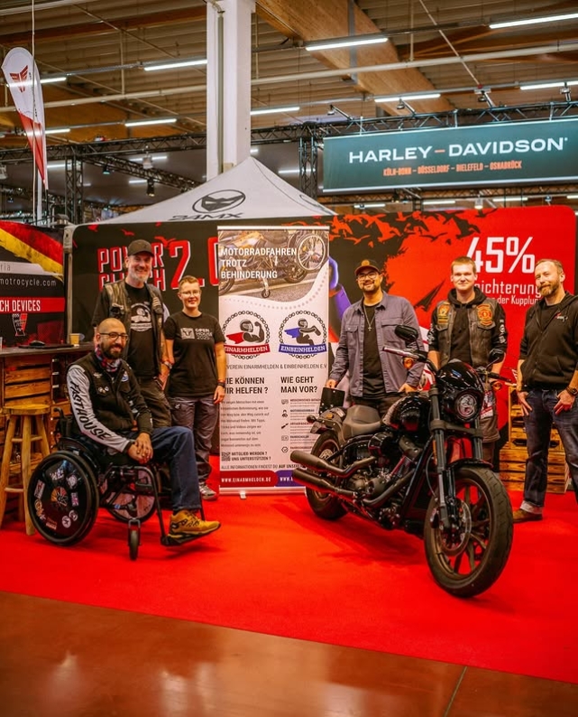 Großspende der Müller Motorcycle AG